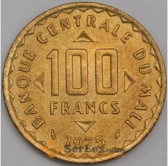 Мали 100 франков 1975 КМ10 UNC FAO арт. 40775
