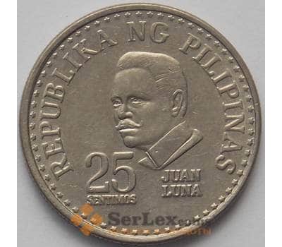 Монета Филиппины 25 сантимов 1976 КМ208 XF (J05.19) арт. 16927