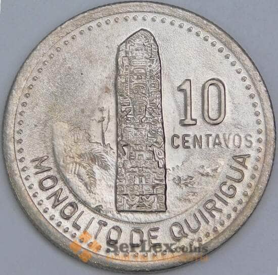 Гватемала 10 сентаво 1995 КМ277 UNC арт. 57654