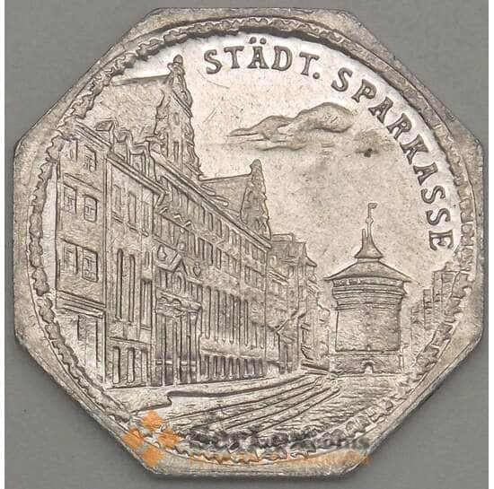 Германия Нюрнберг 20 пфеннигов 1921 Proof STADT SPARKASSE (j05.19) арт. 21221