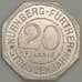 Германия Нюрнберг 20 пфеннигов 1921 Proof STADT SPARKASSE (j05.19) арт. 21221