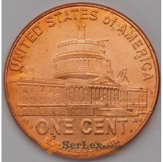 США 1 цент 2009 Жизнь Линкольна -Президенство арт. 31400