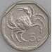 Мальта монета 5 центов 2001 КМ95 UNC арт. 45236