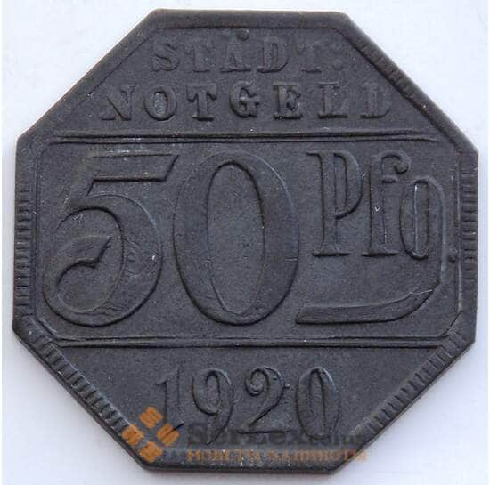 Германия нотгельд 50 пфеннигов 1920 XF+ Крайльсхайм арт. 12917
