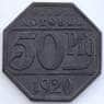 Германия нотгельд 50 пфеннигов 1920 XF+ Крайльсхайм арт. 12917