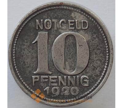 Германия Нотгельд 10 пфеннигов 1920 Сталь Кобленц (J05.19) арт. 15993