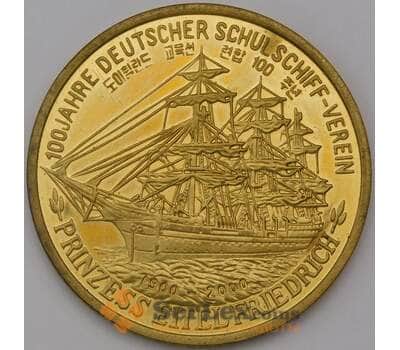 Монета Корея Северная 20 вон 2007 UC251 Prooflike SS Prinz Eitel Friedrich арт. 36974