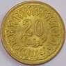 Тунис 20 миллим 1983 КМ307 AU (J05.19) арт. 17885