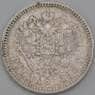 Россия 1 рубль 1896 * Y59.3 F Серебро арт. 26511