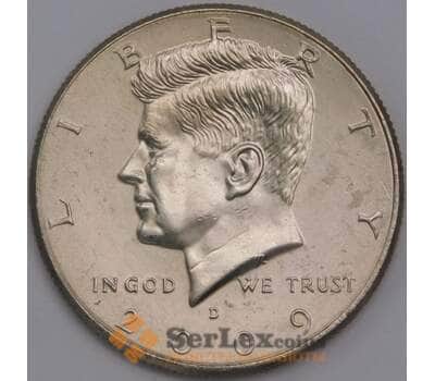 США монета 1/2 доллара 2009 D КМА202b UNC арт. 43130