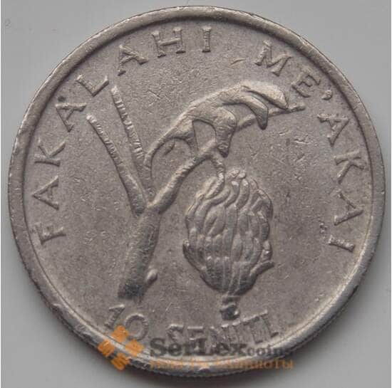 Тонга 10 сенити 1981 КМ69 VF арт. 6571