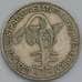 Монета Западная Африка 50 франков 2007 КМ6 VF арт. 38713