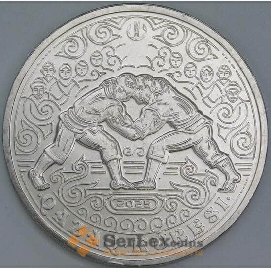 Казахстан 200 тенге 2025 UNC Борьба Курес Куреш Обряды арт. 55426