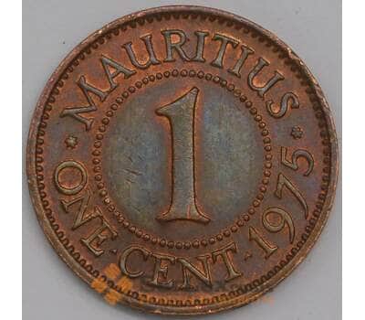 Маврикий 1 цент 1975 КМ31 AU арт. 40871