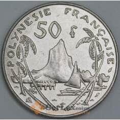 Французская Полинезия 50 франков 1985 КМ13 XF арт. 56783