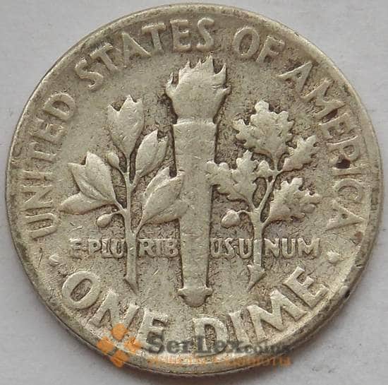 США дайм 10 центов 1951 КМ195 VF арт. 12823
