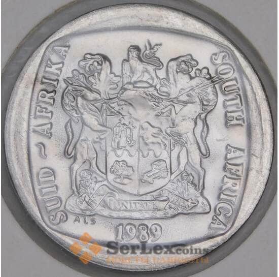 Южная Африка ЮАР 2 ранда 1989 КМ139 UNC арт. 57109