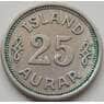 Исландия 25 эйре 1940 КМ2 VF арт. 7377