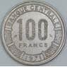 Республика Конго 100 франков 1971 КМ2 AU арт. 55343