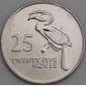 Замбия 25 нгве 1992 КМ29 UNC Птица арт. 16688