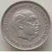 Монета Испания 25 песет 1957 КМ787 VF Франко арт. 13086