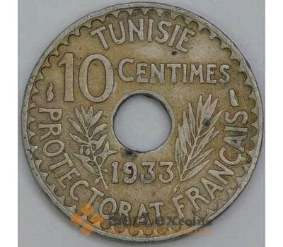 Тунис 10 сантимов 1933 КМ259 VF арт. 55235