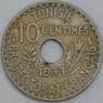 Тунис 10 сантимов 1933 КМ259 VF арт. 55235