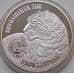 Монета Британские Виргинские острова 1 доллар 2014 КМ449 Proof Снежный леопард арт. 7878