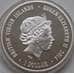 Монета Британские Виргинские острова 1 доллар 2014 КМ449 Proof Снежный леопард арт. 7878
