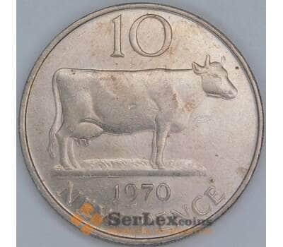 Гернси 10 пенсов 1970 КМ24 XF арт. 56457