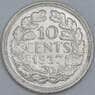 Нидерланды 10 центов 1937 КМ163 UNC арт. 56813
