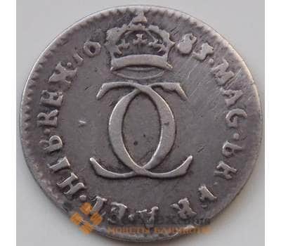 Монета Великобритания 2 пенса 1683 КМ429 XF Карл II арт. 14128