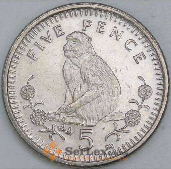 Гибралтар 5 пенсов 2003 КМ775 UNC арт. 56478