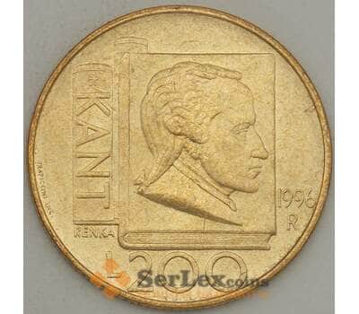 Монета Сан-Марино 200 лир 1996 UNC (n17.19) арт. 21373