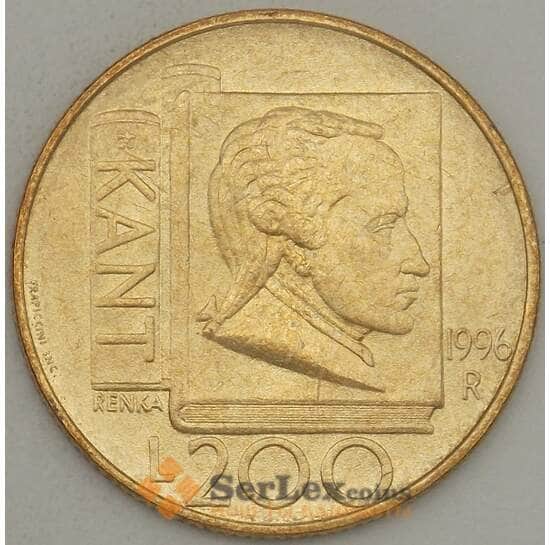 Сан-Марино 200 лир 1996 UNC (n17.19) арт. 21373
