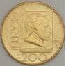 Сан-Марино 200 лир 1996 UNC (n17.19) арт. 21373