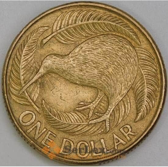 Новая Зеландия 1 доллар 1990 КМ78 XF арт. 55016