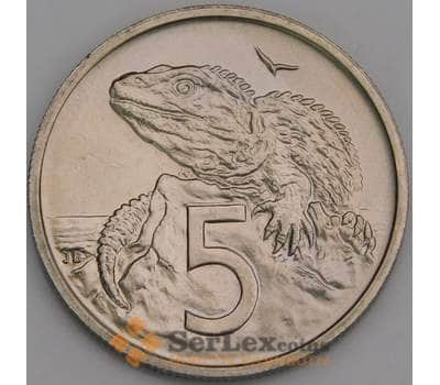Новая Зеландия 5 центов 1985 КМ34 BU арт. 46599