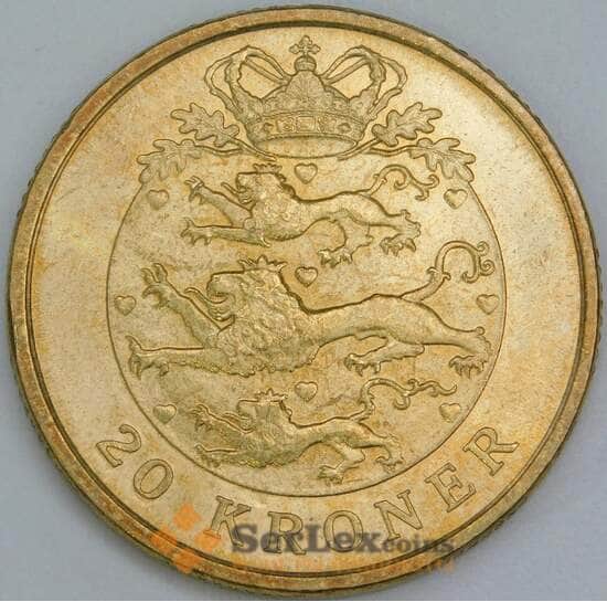 Дания 20 крон 2006 КМ891 UNC арт. 56447