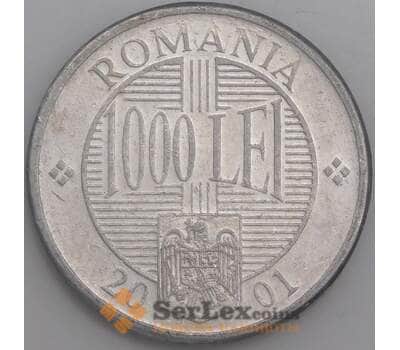 Румыния монета 1000 лей 2000-2005 КМ153 AU арт. 45108