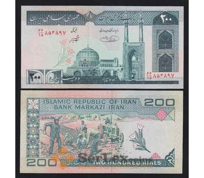 Иран 200 риалов ND 1982-2005 Р136е UNC  арт. 54660