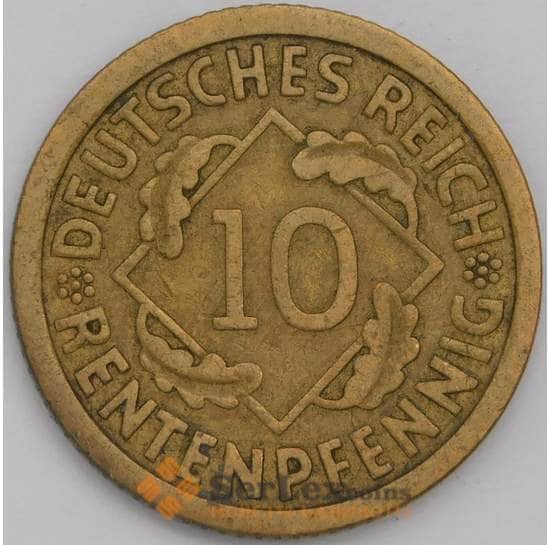 Германия 10 пфеннигов 1923 А КМ33 XF арт. 15043
