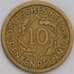 Монета Германия 10 пфеннигов 1923 А КМ33 XF арт. 15043