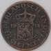 Монета Нидерландская Восточная Индия 1 цент 1914 КМ315 F  арт. 23705