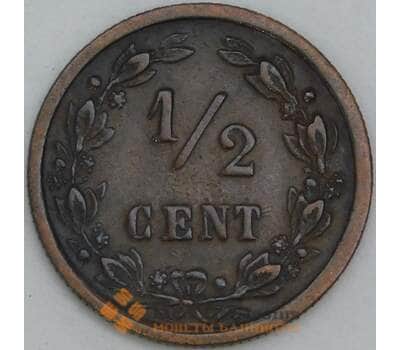 Нидерланды 1/2 цента 1900 КМ109 VF арт. 56338