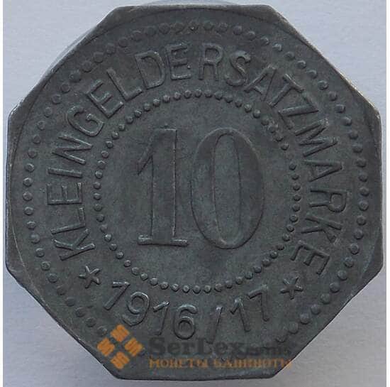 Германия Польша Нотгельд 10 пфеннигов 1916-1917 SCHONLANKE Шёнланке (J05.19) арт. 15972