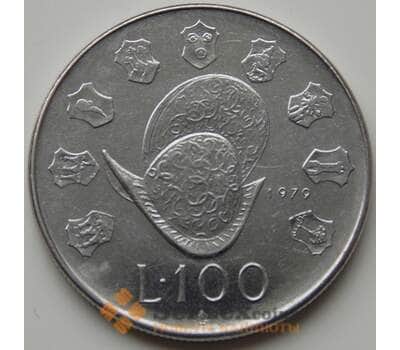 Монета Сан-Марино 100 лир 1975 КМ95 XF арт. 7257