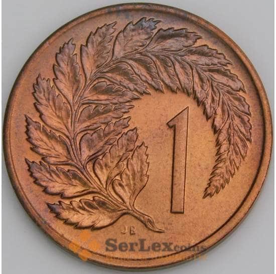 Новая Зеландия 1 цент 1973 КМ31 UNC арт. 46544