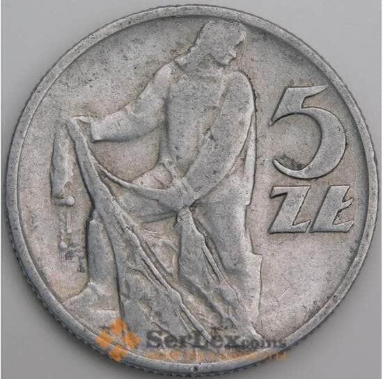 Польша 5 злотых 1960 Y47 VF арт. 48025