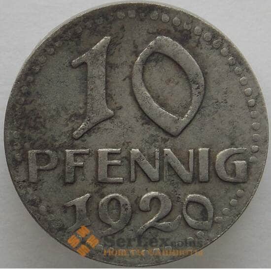 Германия Нотгельд 10 пфеннигов 1920 Бремен (J05.19) арт. 16532